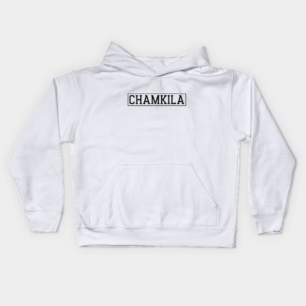 Chamkila Design for all Punjabi Buyers Kids Hoodie by who_rajiv